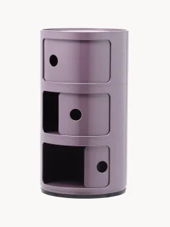 Kartell Contenedor de diseño Componibili, 3 módulos