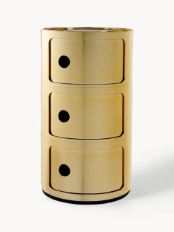 Kartell Contenedor de diseño Componibili, 3 módulos