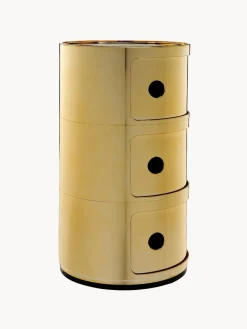 Kartell Contenedor de diseño Componibili, 3 módulos