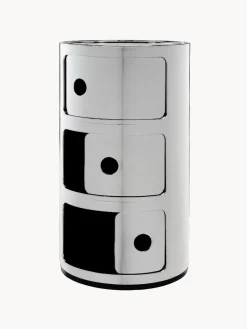 Kartell Contenedor de diseño Componibili, 3 módulos