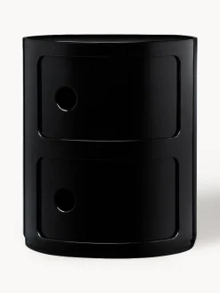 Kartell Contenedor de diseño Componibili, 2 módulos^ Cajoneras|Mesas Auxiliares