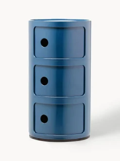 Kartell Contenedor de diseño Componibili, 3 módulos