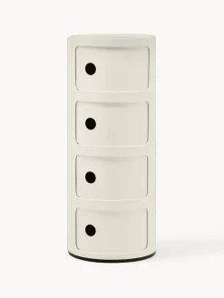 Kartell Contenedor de diseño Componibili, 4 módulos