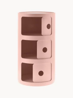 Kartell Contenedor de diseño Componibili, 3 módulos^ Cajoneras|Mesas Auxiliares