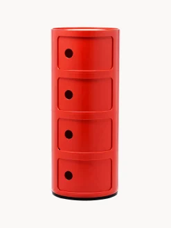Kartell Contenedor de diseño Componibili, 4 módulos^ Cajoneras|Mesitas De Noche