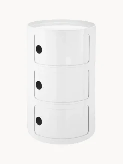 Kartell Contenedor de diseño Componibili, 3 módulos