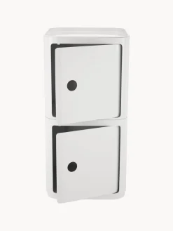 Kartell Contenedor de diseño Componibili, 2 módulos