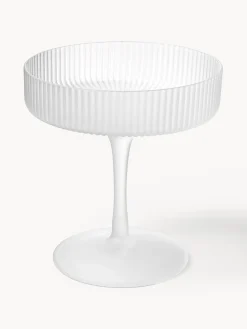 Ferm Living Copas de champán sopladas con relieves Ripple^ Copas De Champagne|Vajillas Completas