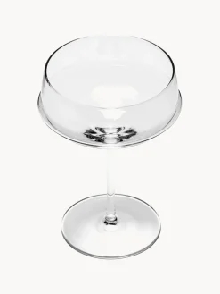 SERAX Copas de champán sopladas Dune, 4 uds.