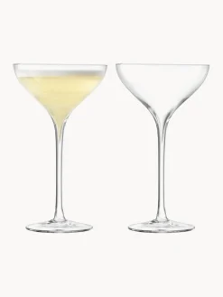 Lsa International Copas flauta de champán sopladas Savoy, 3 uds.