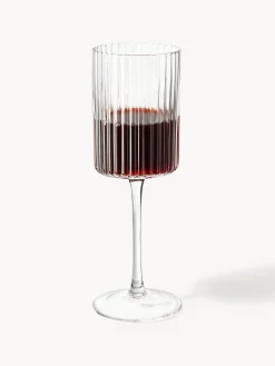 Westwing Collection Copos de vino soplados Aleo, 4 uds.^ Menaje De Mesa