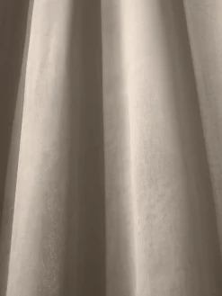 Westwing Collection Cortinas oscurecedoras de terciopelo con ojales Rush, 2 uds.