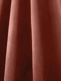 Westwing Collection Cortinas oscurecedoras de terciopelo con ojales Rush, 2 uds.