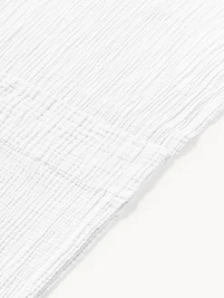 Westwing Collection Cortinas semitransparente de muselina con dobladillo Malvina, 2 uds.^ Cortinas Y Visillos|Mantas