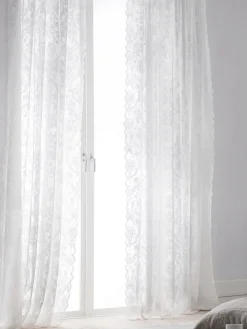 Jotex Cortinas transparentes con dobladillo Lacina, 2 uds.^ Cortinas Y Visillos|Mantas