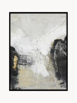 Malerifabrikken Cuadro en lienzo pintado a mano Noir, marco de madera^ Lienzos|Jarrones