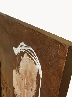 Agave Cuadro en lienzo pintado a mano Rust