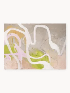 Malerifabrikken Cuadro en lienzo pintado a mano Light Line, marco de madera^ Jarrones|Decoración De Pared