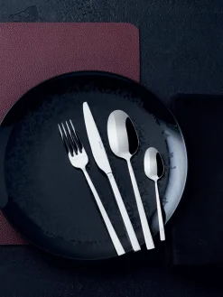 Sambonet Cubertería de acero inoxidable Rock, tamaños diferentes