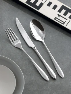 Sambonet Cubertería de acero inoxidable Dream, 6 comensales, 24 pzas.^ Juego De Cubiertos|Vajillas Completas