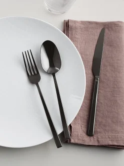 Sambonet Cubertería de acero inoxidable Rock, tamaños diferentes^ Juego De Cubiertos|Vajillas Completas