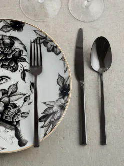 Sambonet Cubertería de acero inoxidable Rock, tamaños diferentes^ Juego De Cubiertos|Vajillas Completas