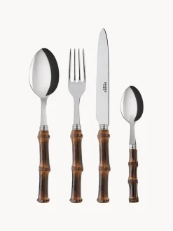 Sabre Paris Cubertería de bambú Panda, tamaños diferentes