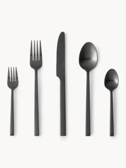 Westwing Collection Cubertería mate Shine, tamaños diferentes^ Juego De Cubiertos|Vajillas Completas