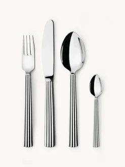 GEORG JENSEN Cubertería muy pulida Bernadotte, tamaños diferentes