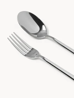 Westwing Collection Cubertería muy pulida Loretta, tamaños diferentes