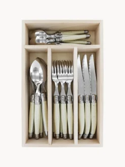 Laguiole Cubertería pulida Debutant, 6 comensales (24 pzas.)^ Cuchillos De Cocina Y Bloques|Cuchillos De Cocina