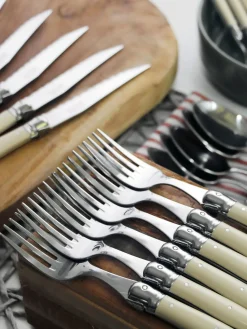 Laguiole Cubertería pulida Debutant, 6 comensales (24 pzas.)^ Cuchillos De Cocina Y Bloques|Cuchillos De Cocina