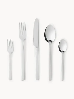 Westwing Collection Cubertería pulida Shine, tamaños diferentes