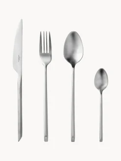 Broste Copenhagen Cubiertos cepillados mate Sletten, 4 comensales (16 uds.)