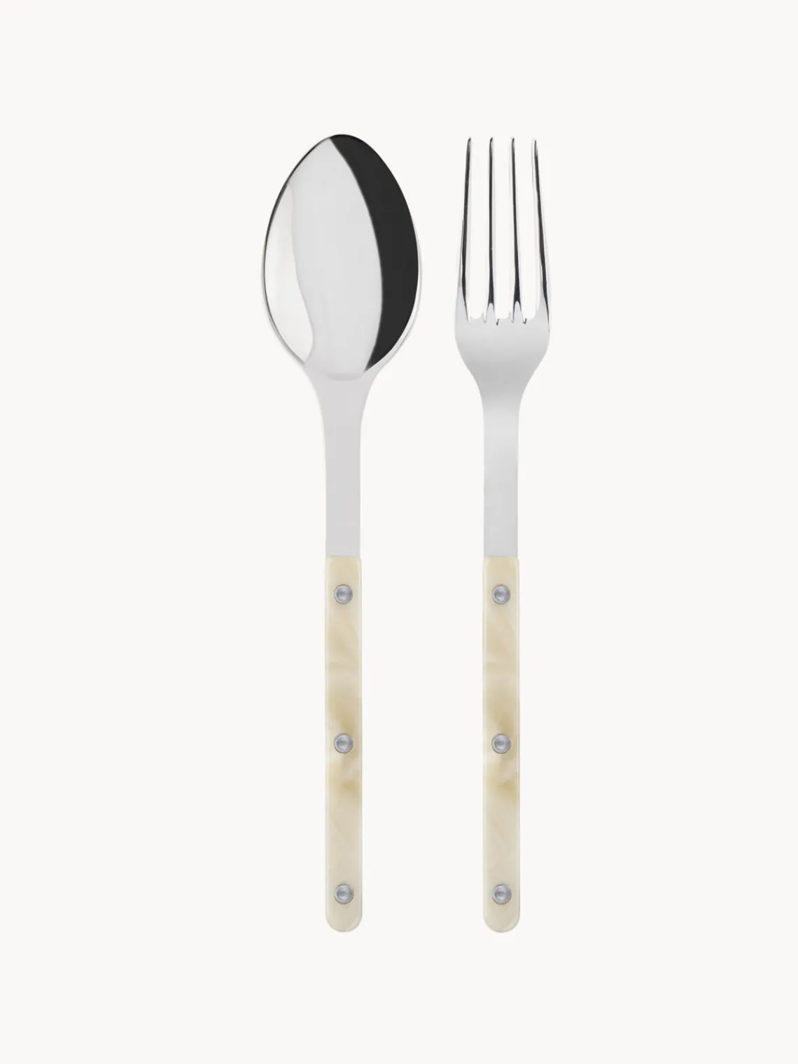 Sabre Paris Cubiertos para ensalada de acero inoxidable Bistrot^ Juego De Cubiertos|Vajillas Completas