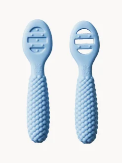 Niños Jack o Juno Cucharas infantiles de silicona Kid Pre-Spoons Bubble, 2 uds.