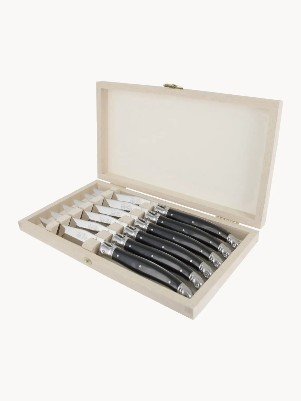 Laguiole Cuchillos pulidos Essentiel Classique, 6 uds.