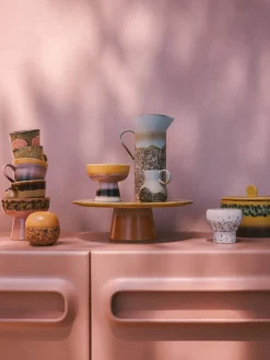 HKLIVING Cuenco artesanal 70's