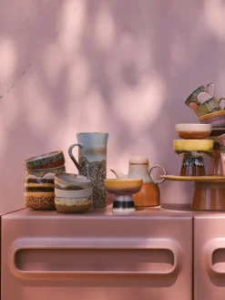 HKLIVING Cuenco artesanal 70's