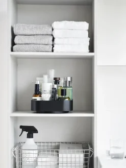 Yamazaki Cuenco de almacenamiento giratorio Tower^ Almacenaje De Cocina