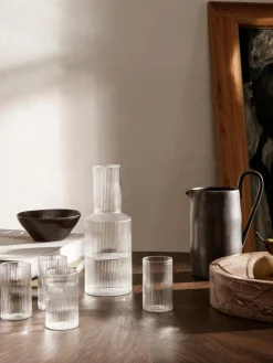 Ferm Living Cuenco de cerámica Flow