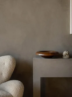 Audo Copenhagen Cuenco decorativo de madera de haya Rond