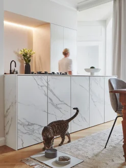 MiaCara Cuenco para mascotas de porcelana Piatto^ Accesorios Para Animales|Jarrones