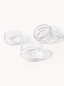 Westwing Collection Cuenco soplado artesanalmente Bubbly, 4 uds.