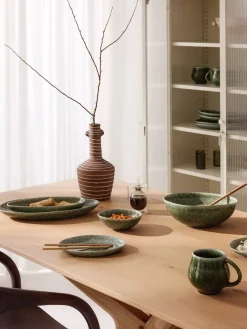 Westwing Collection Cuencos artesanales con forma orgánica Macey, 4 uds.^ Boles Y Tazones|Vajillas Completas