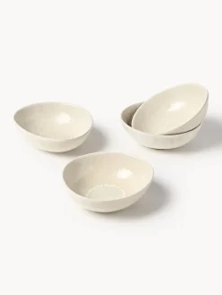 Westwing Collection Cuencos artesanales con forma orgánica Macey, 4 uds.