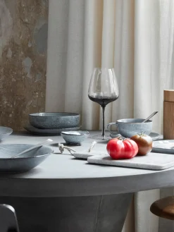 Broste Copenhagen Cuencos artesanales Nordic Sea, 4 uds.