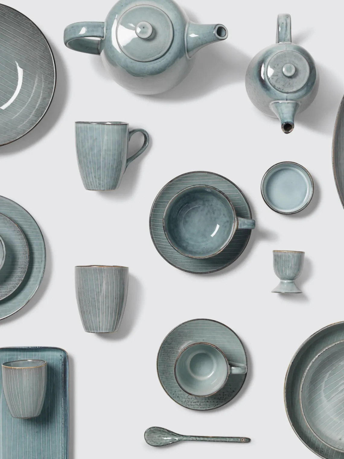 Broste Copenhagen Cuencos artesanales , 4 uds.^ Cuencos Aperitivos|Vajillas Completas