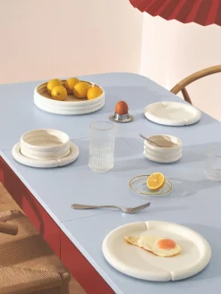 Westwing Collection Cuencos de porcelana Maira, 3 uds.