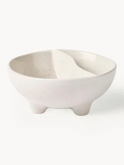 Broste Copenhagen Cuencos de salsas artesanales , 4 uds.^ Cuencos Aperitivos|Vajillas Completas